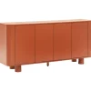Oviala 160 x 75 x 40 cm Rot / Terrakotta