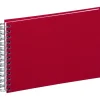 Pagna Spiralalbum 24x17cm 40 Seiten rot