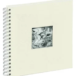 Pagna Spiralalbum 24x25cm 50 Seiten Passepartout beige mondial metallic