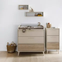 Paidi Highboard 48,4 x 93,2 x 41,1 cm Beige