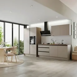 P & B Küchenzeile 273 cm grau