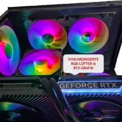 pc store nca Gaming-PC Phantom Black Intel Xeon 32 GB RAM 500 GB SSD NVIDIA RTX 5060 Win 11