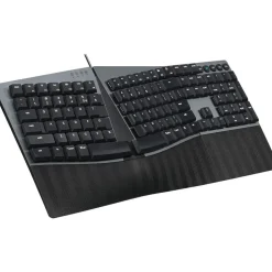 Perixx PERIBOARD-535 Low-Profile Blue Clicky DE