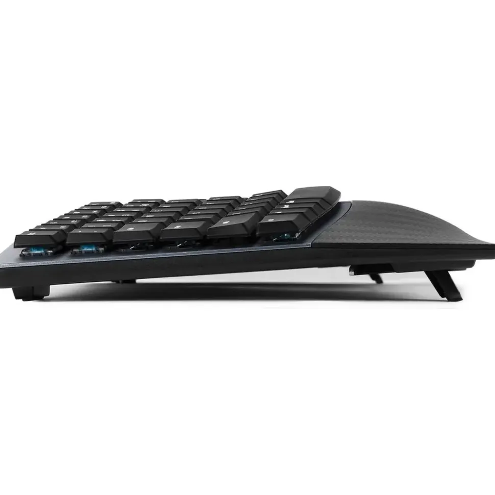 Perixx PERIBOARD-535 Low-Profile Blue Clicky DE