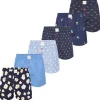 Phil & Co. Berlin Boxershorts Prints mischfarben XXL 6er Pack