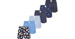 Phil & Co. Berlin Boxershorts Prints mischfarben XXL 6er Pack