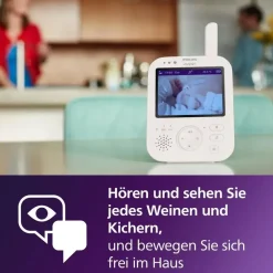 Philips Babyphone mit Kamera Premium SCD891/26