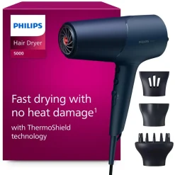 Philips 5000 Series Haartrockner BHD510/20 Blau Metallic