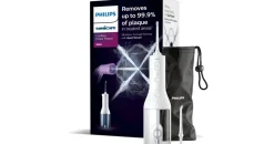 Philips Sonicare Power Flosser 3000 HX3826/31 weiß + Kulturtasche