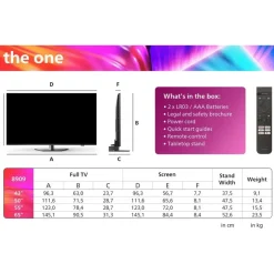 Philips The One PUS8909/12 4K LED Ambilight TV
