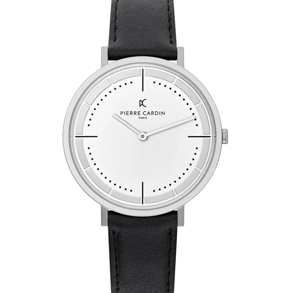 Pierre Cardin Belleville Park Leder 41 mm CBV.1025