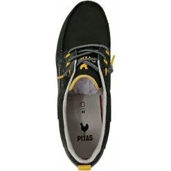 pitas Leinenschuh Grün - Grün - 41