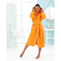 PLANTIER Bademantel Plantin Orange 52/54