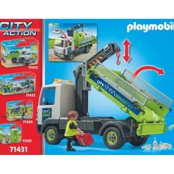 Playmobil City Action Altglas-LKW mit Container 71431