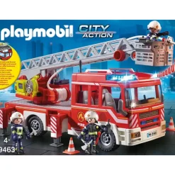 Playmobil City Action Feuerwehr-Leiterfahrzeug 9463