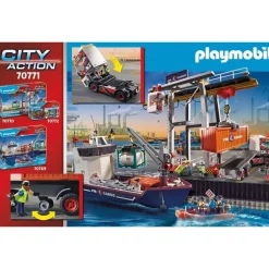 Playmobil City Action LKW mit Anhänger 70771