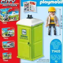 Playmobil City Action Mobile Toilette 71435