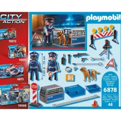 Playmobil City Action Polizei-Straßensperre 6878