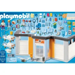 Playmobil City Life Krankenhaus mit Einrichtung 70191