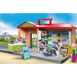 Playmobil City Life Take Along Grocery Store 70320