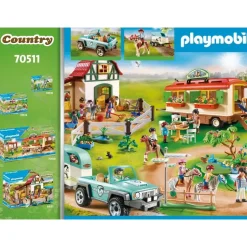 Playmobil Country PKW mit Ponyanhänger 70511
