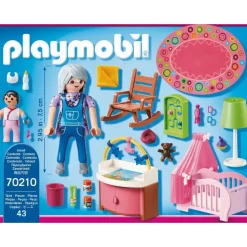 Playmobil Dollhouse Babyzimmer 70210