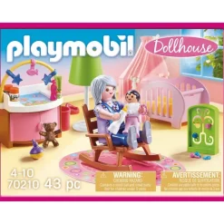 Playmobil Dollhouse Babyzimmer 70210