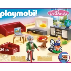 Playmobil Dollhouse Gemütliches Wohnzimmer 70207