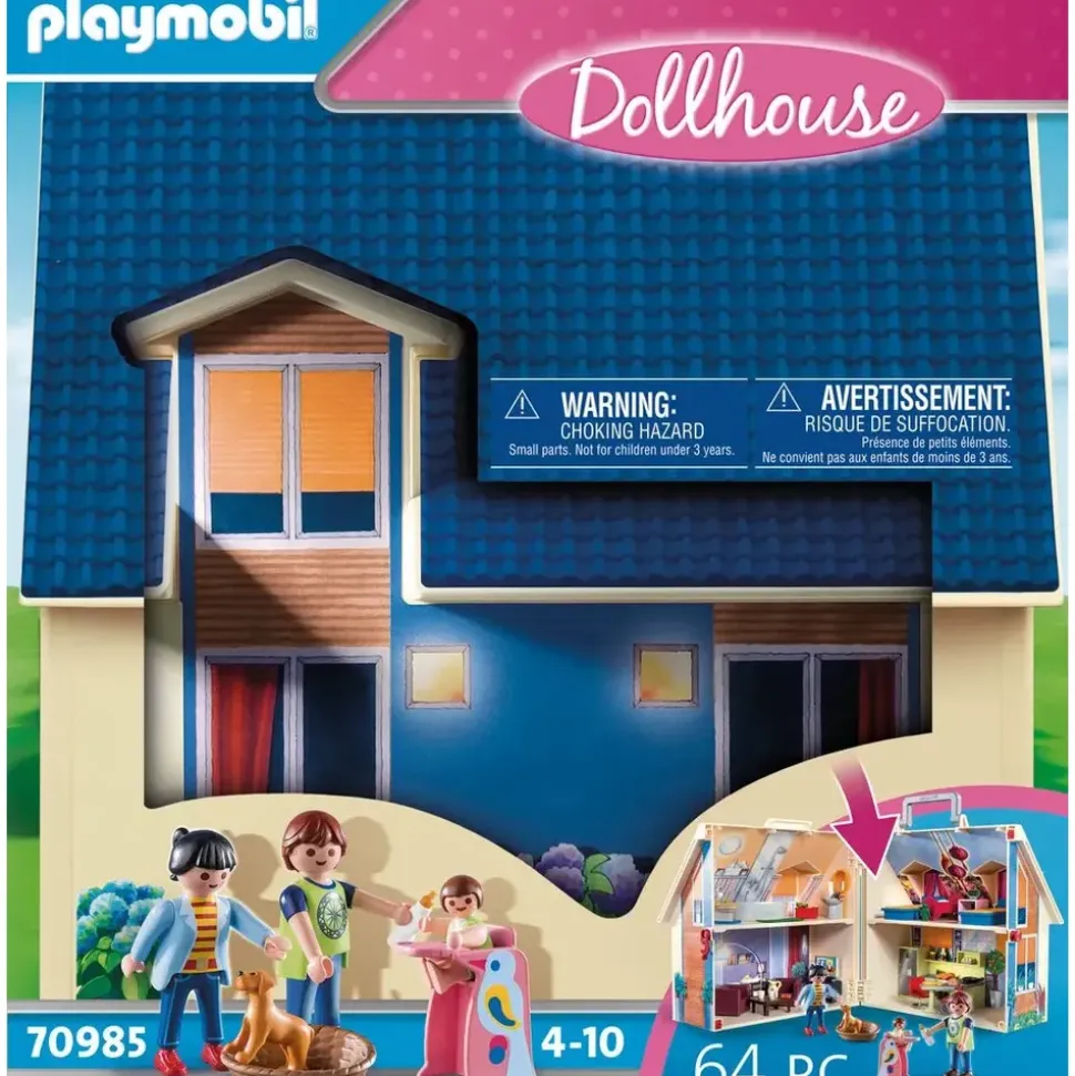 Playmobil Dollhouse Mitnehm-Puppenhaus 70985