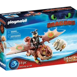 Playmobil Dragons Dragon Racing: Fischbein und Fleischklops 70729