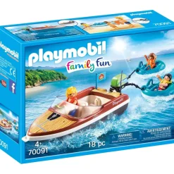 Playmobil Family Fun Sportboot mit Fun-Reifen 70091