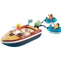 Playmobil Family Fun Sportboot mit Fun-Reifen 70091