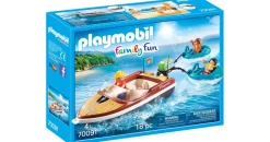 Playmobil Family Fun Sportboot mit Fun-Reifen 70091