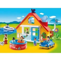 Playmobil 1.2.3. Ferienhaus (9527)