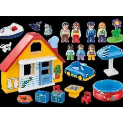 Playmobil 1.2.3. Ferienhaus (9527)