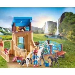 Playmobil Horses of Waterfall Amelia & Whisper mit Pferdebox 71353