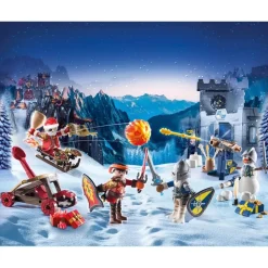 Playmobil Novelmore Adventskalender Kampf im Schnee 71346