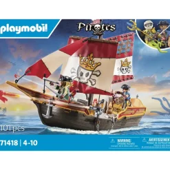 Playmobil Pirates Kleines Piratenschiff 71418