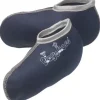 Playshoes Stiefelsocke Gummistiefel Blau/Grau 26/27