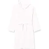 Playshoes Unisex Kinder Fleece-Bademantel Morgenmantel, natur, 146/152