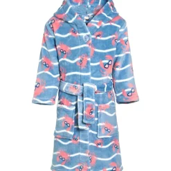 Playshoes Unisex Kinder Fleece-Bademantel Morgenmantel, Krebs, 158/164