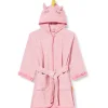 Playshoes Unisex Kinder Frottee-bademantel Morgenmantel, Einhorn, 98-104 EU