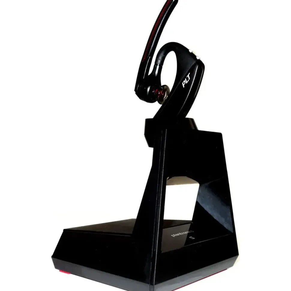 plt Voyager 5200 Office Headset Ohrstöpsel über dem Ohr angebracht Bluetooth kabellos NFC