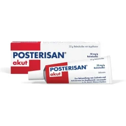 Posterisan akut 50 mg/g Rektalsalbe