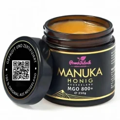 PowerFabrik Manuka Honig MGO 800+, im Glas 250 g
