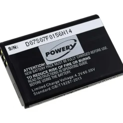 Powery Akku für Handy Doro 2414, Doro 2415, Doro 2424