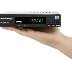 Premium X PremiumX HD 520SE FTA Digital SAT Receiver DVB-S2 HDMI SCART USB Multimedia-Player, Astra Hotbird vorprogrammiert
