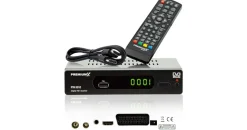 Premium X PremiumX Kabelreceiver DVB-C FTA 531C Digital FullHD SCART HDMI USB Mediaplayer, TV-Receiver Kabel-Fernsehen