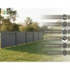 prestige home living outdoor WPC-Sichtschutzzaun 9,1 x 1,9 m Grau