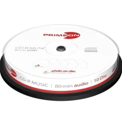 PrimeOn CD-R 700MB bedruckbar 10er Spindel